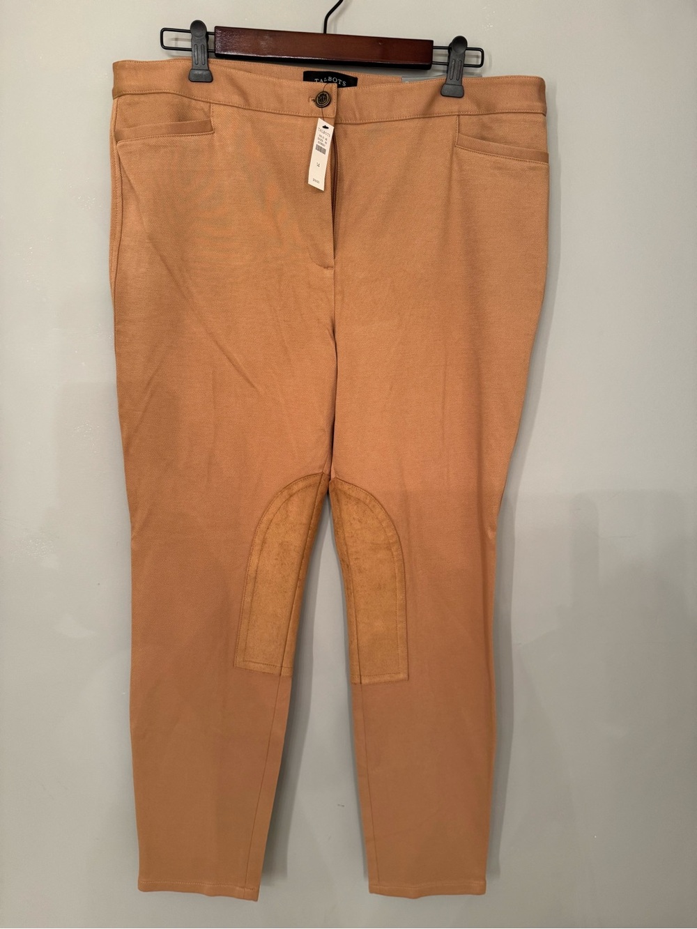 Talbots Camel/Tan Pull-On Riding Jeggings